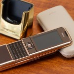 Mạ vàng hồng nokia 8800