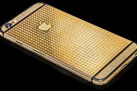 iphone 6 mạ vàng đính kim cươngtoàn bộ - vina gold art