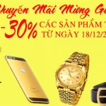 Chương trình khuyến mãi mừng Giáng Sinh năm 2017- Vina Gold Art