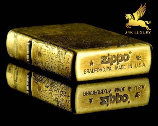 Zippo mạ vàng là biểu tượng hâm nóng tình yêu cho hai bạn