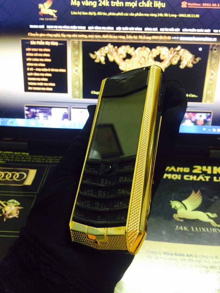 Vertu Ascent ma vang 24k 3