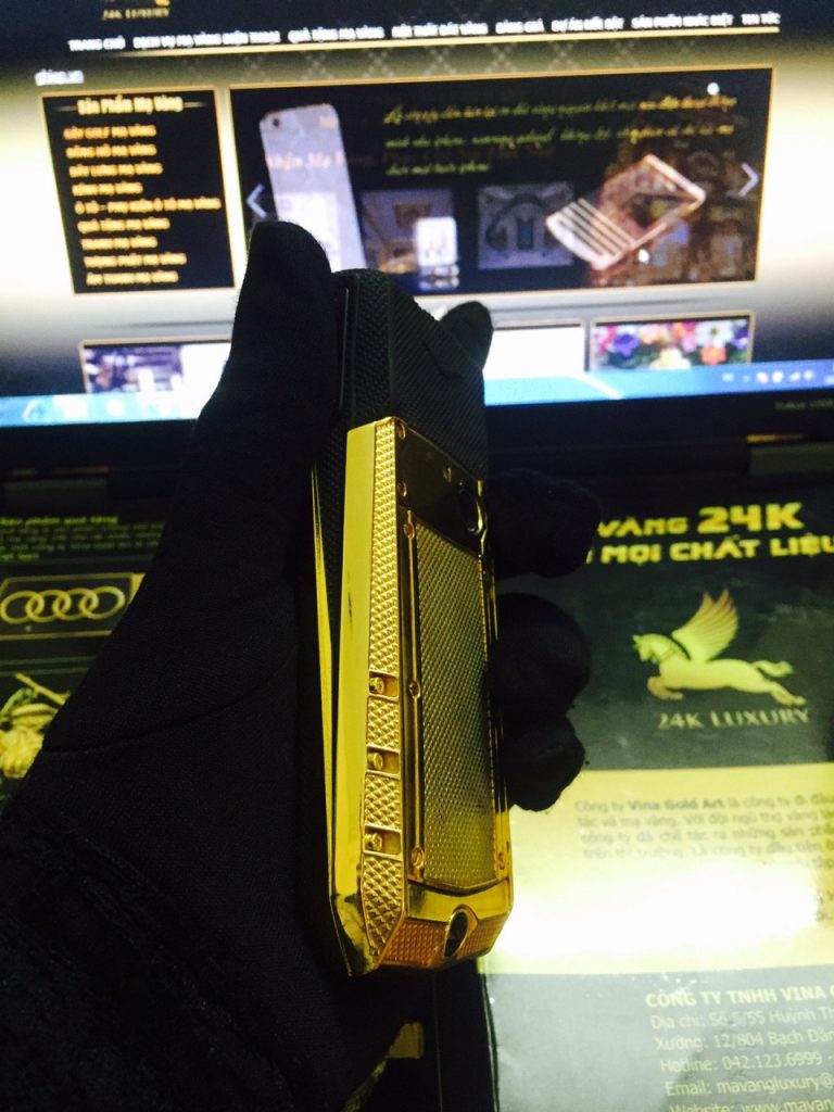 Vertu Ascent ma vang 24k 4